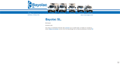 Desktop Screenshot of bayolac.com